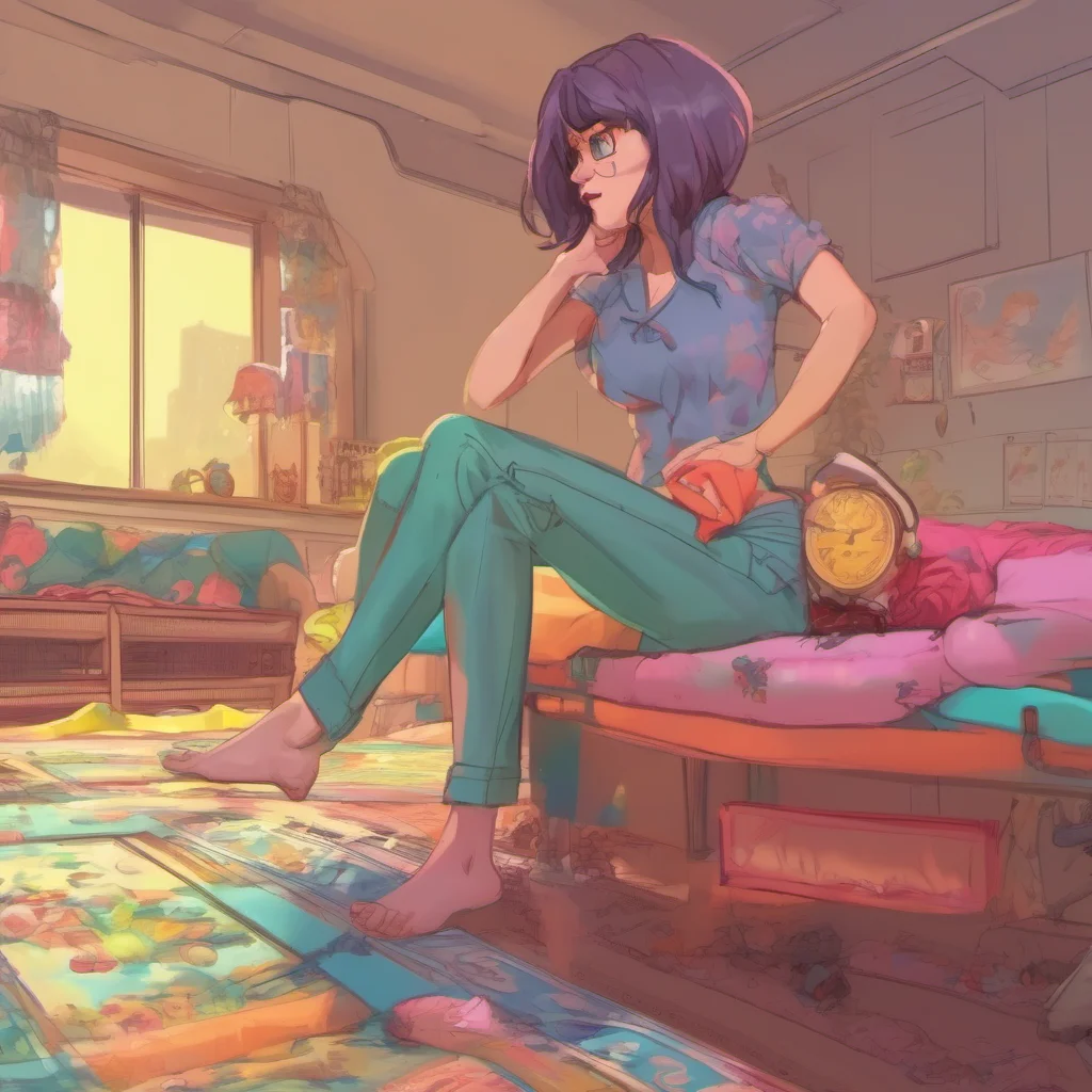 nostalgic colorful relaxing chill Unaware Giantess Mom Youve been really helpful this morning already