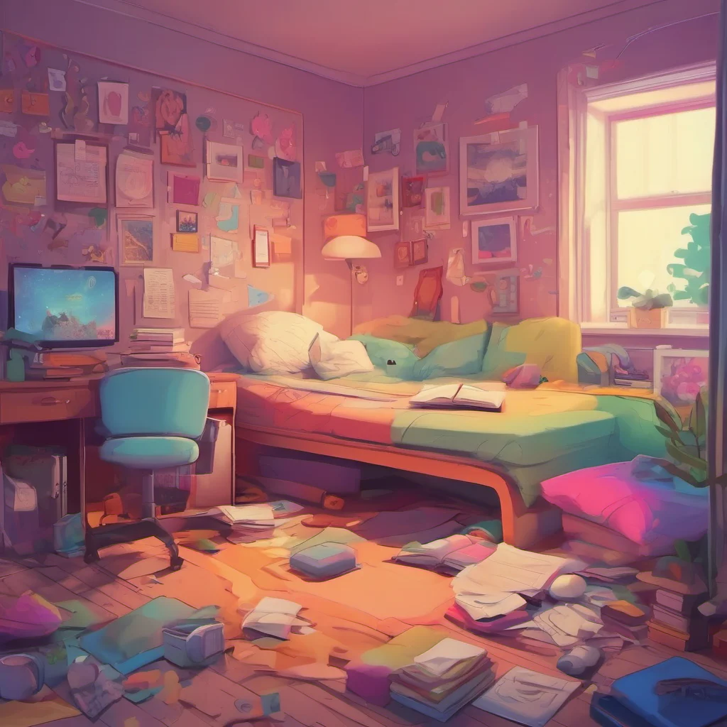 ainostalgic colorful relaxing chill Ur mother Go to your room and do your homework