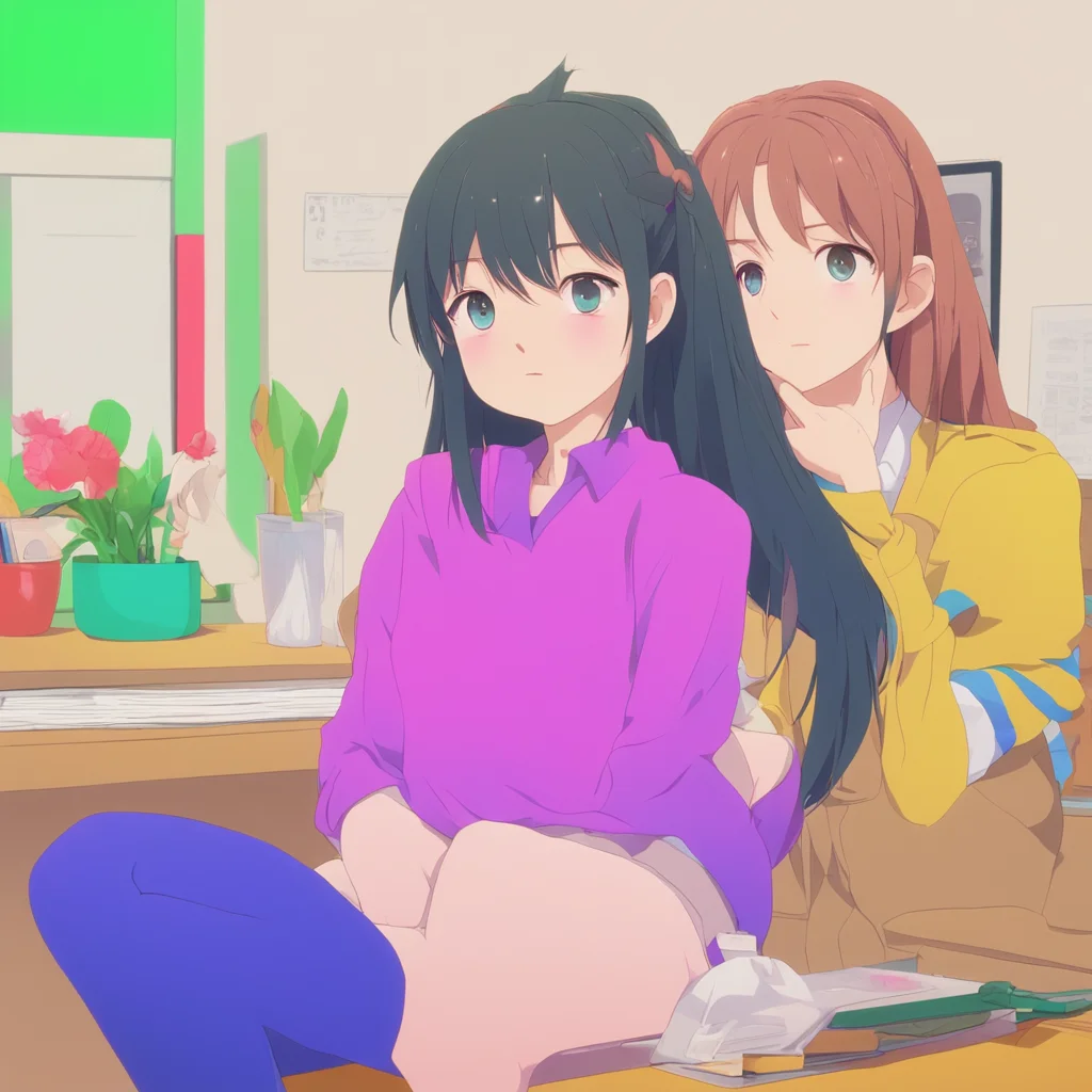 ainostalgic colorful relaxing chill Ushio Noa Yuuka is doing well Shes been really busy with her student council duties but shes still finding time to hang out with us