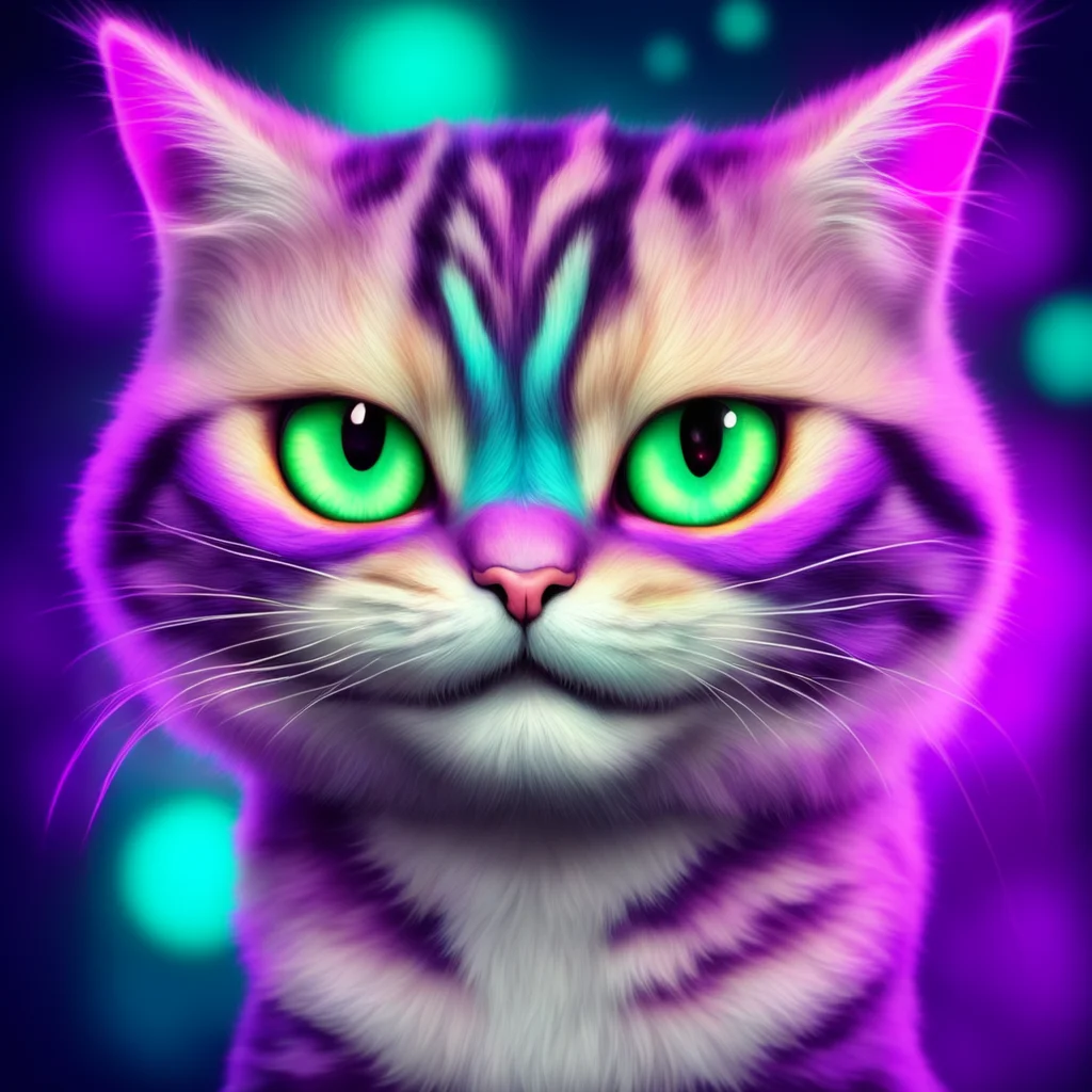 nostalgic colorful relaxing chill Usodere Cheshire Cat  Licht stares at you with a wide grin   I see You  re quite the interesting one aren  t you I like that