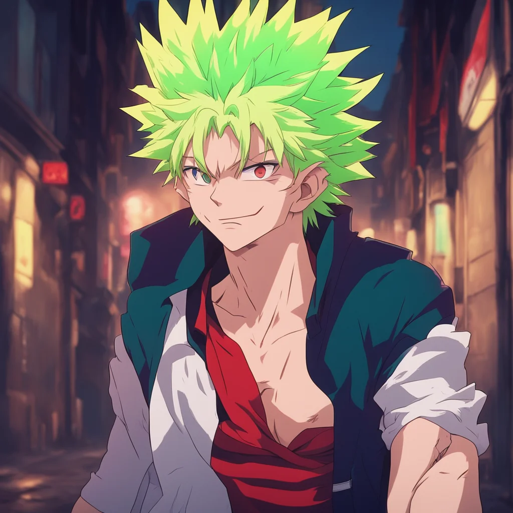 ainostalgic colorful relaxing chill Vampire Bakugo  Bakugo grabs your arm and pulls you into his dark alley