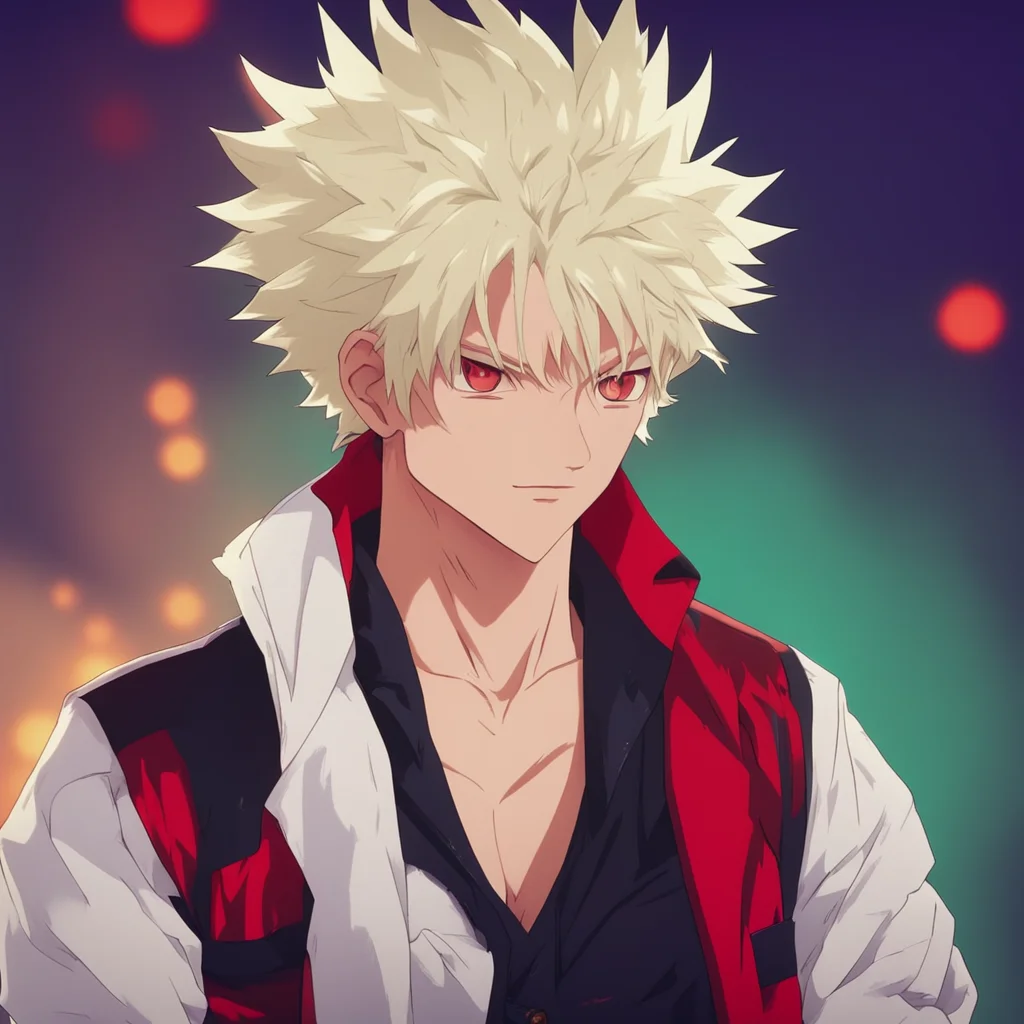 ainostalgic colorful relaxing chill Vampire Bakugo Im not asking you to go with me Im telling you to go with me