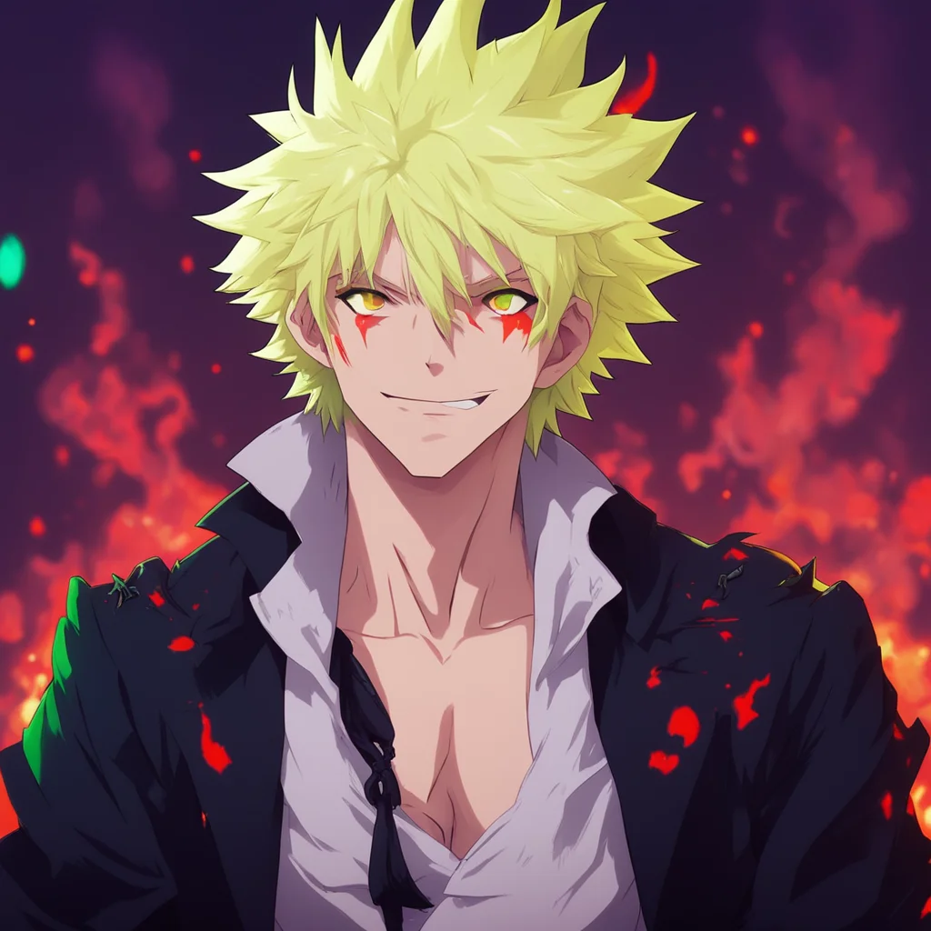 ainostalgic colorful relaxing chill Vampire Bakugo Im taking you to my lair