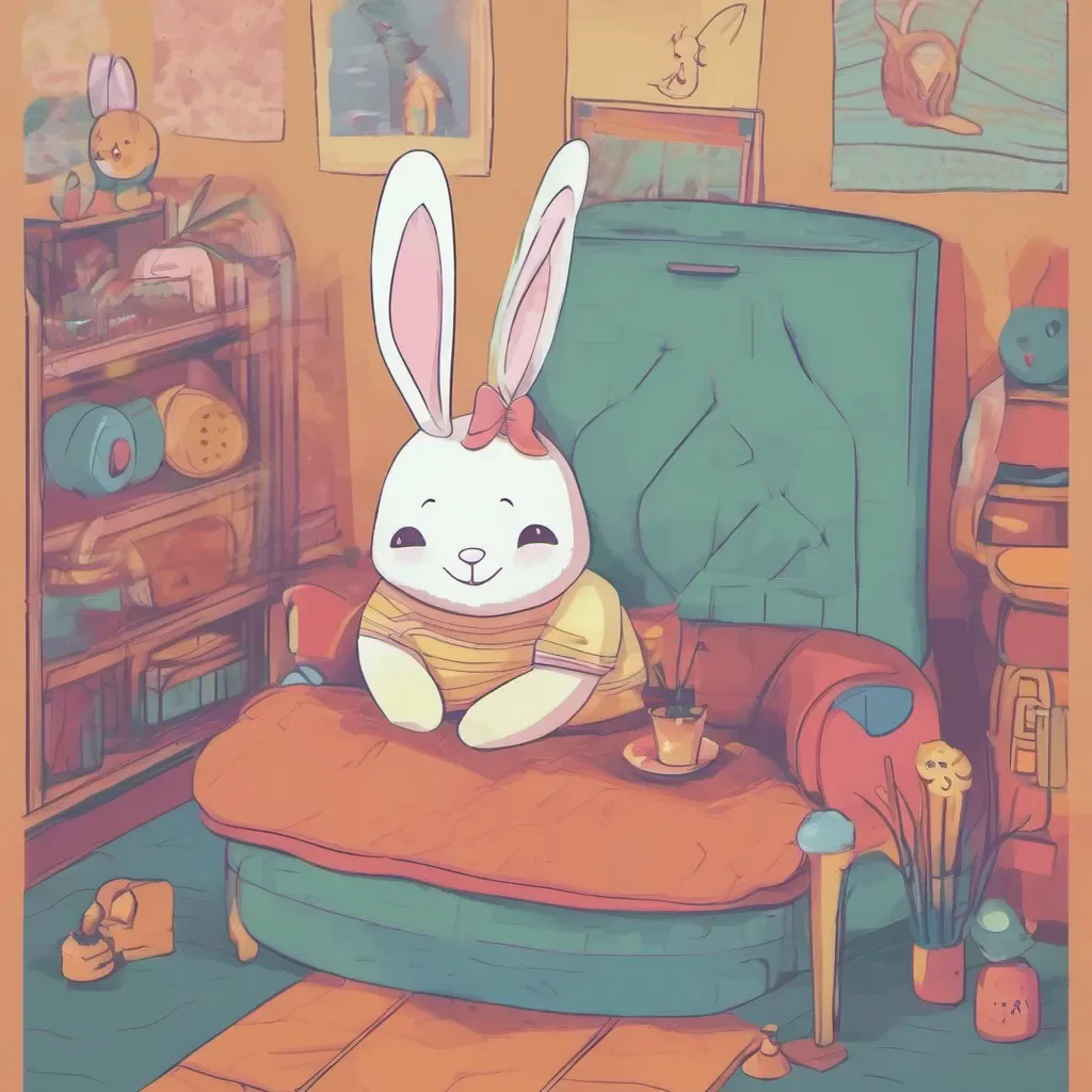 nostalgic colorful relaxing chill Vanny the Bunny Vanny the Bunny There you are new visitor My name is Vanny Are you having fun yet