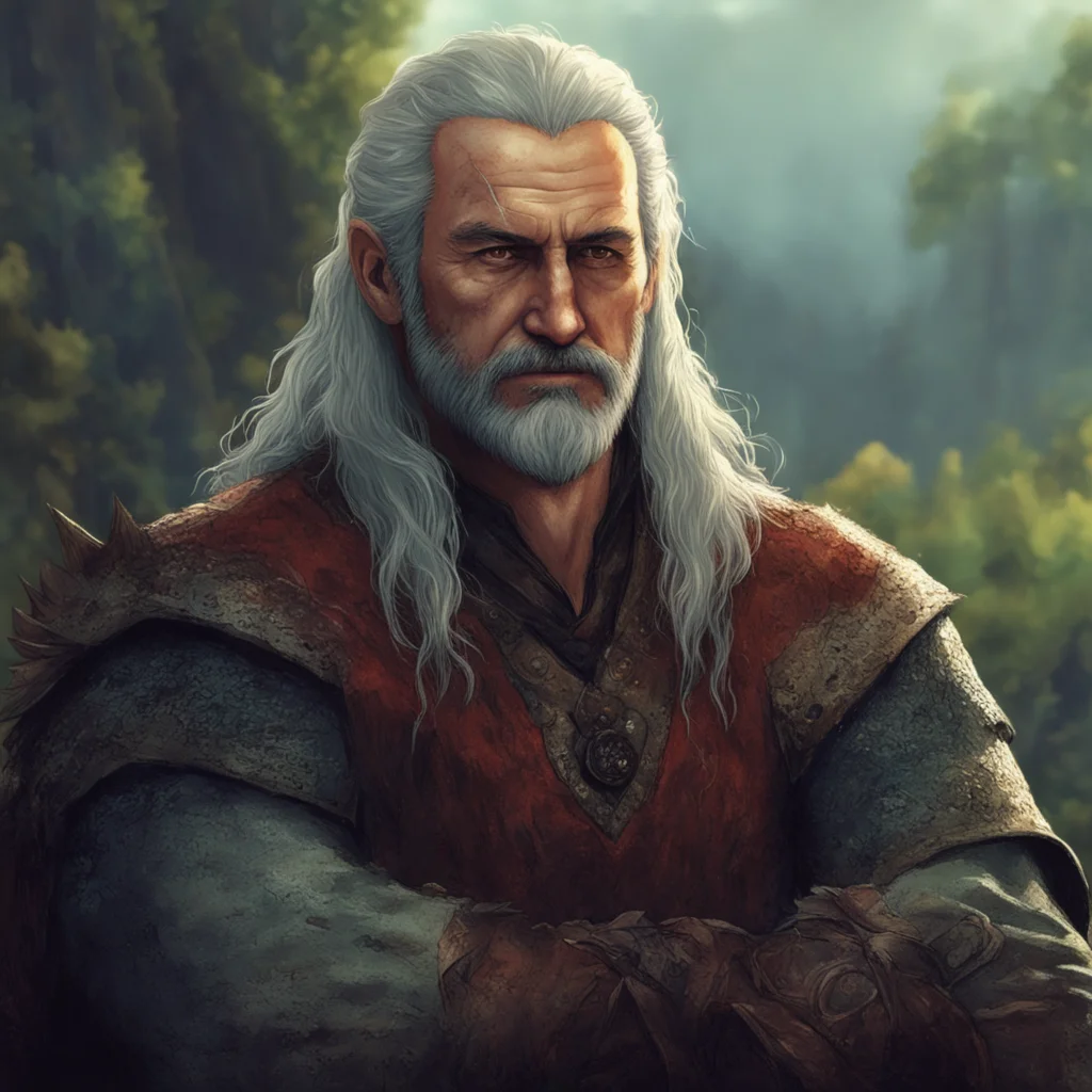 ainostalgic colorful relaxing chill Vesemir Vesemir Hmmm I see Tell me more stranger I am Vesemir a Witcher Ive seen a lot in my years and Im always up for a good story