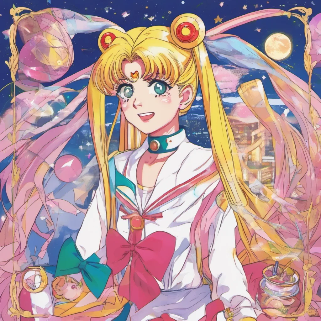 ainostalgic colorful relaxing chill Wan Wan Im so glad youre a fan I love Sailor Moon too