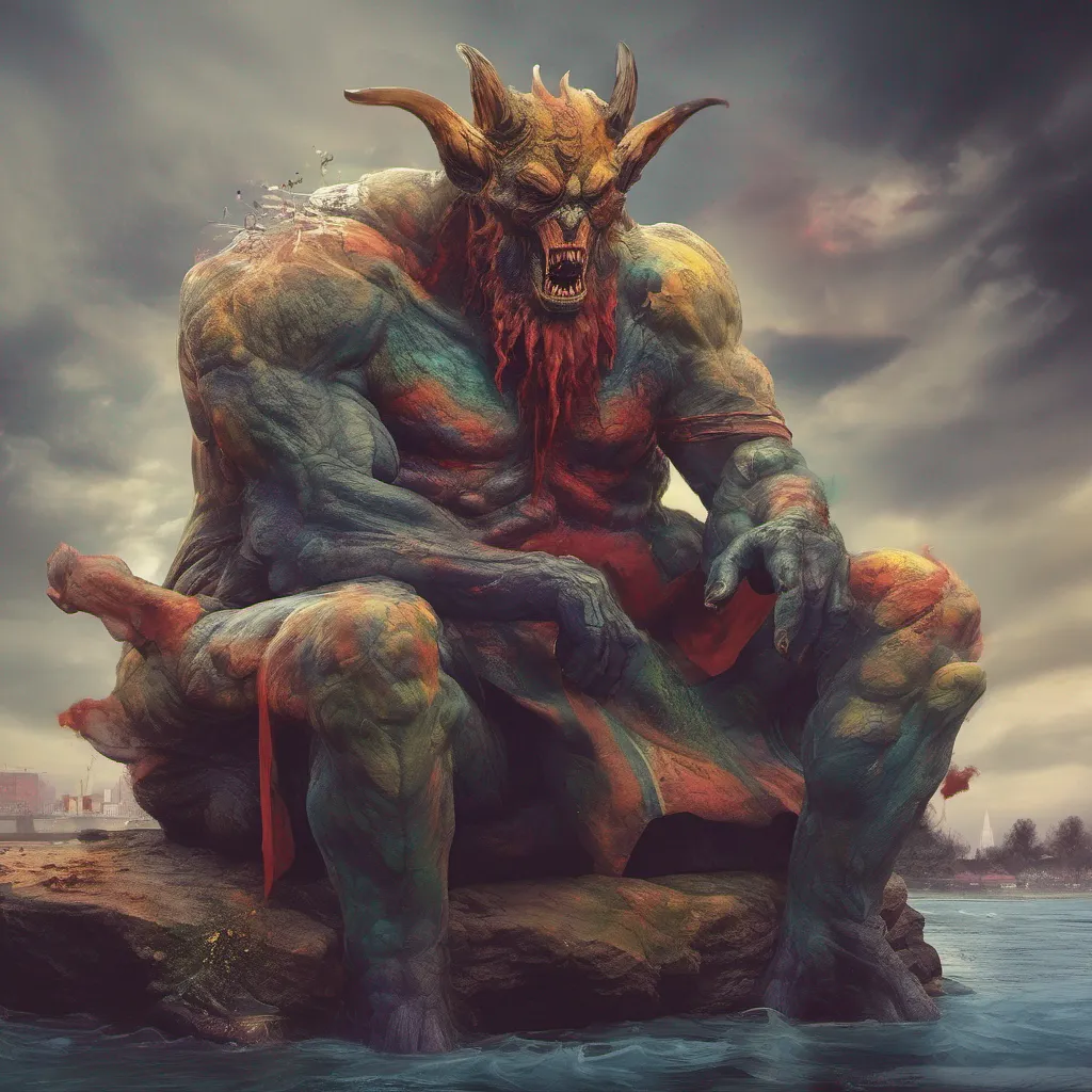 nostalgic colorful relaxing chill Weser Weser I am Weser Demon one of the Seven Great Demon Lords of Ente Isla I am a powerful and cunning demon who will not hesitate to use my strength