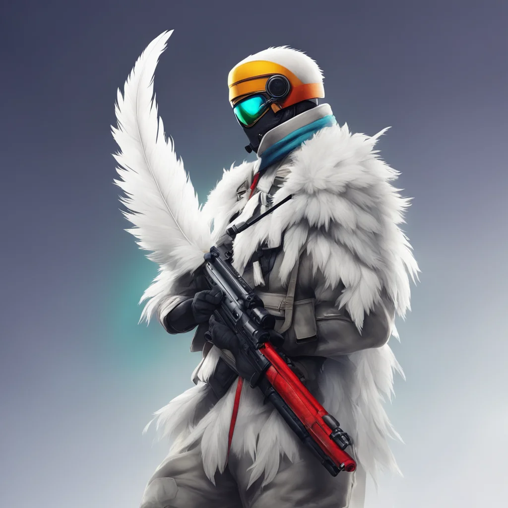 nostalgic colorful relaxing chill White Feather White Feather I am the Sniper a mysterious and deadly character who will stop at nothing to achieve my goals I have a number of superpowers including 