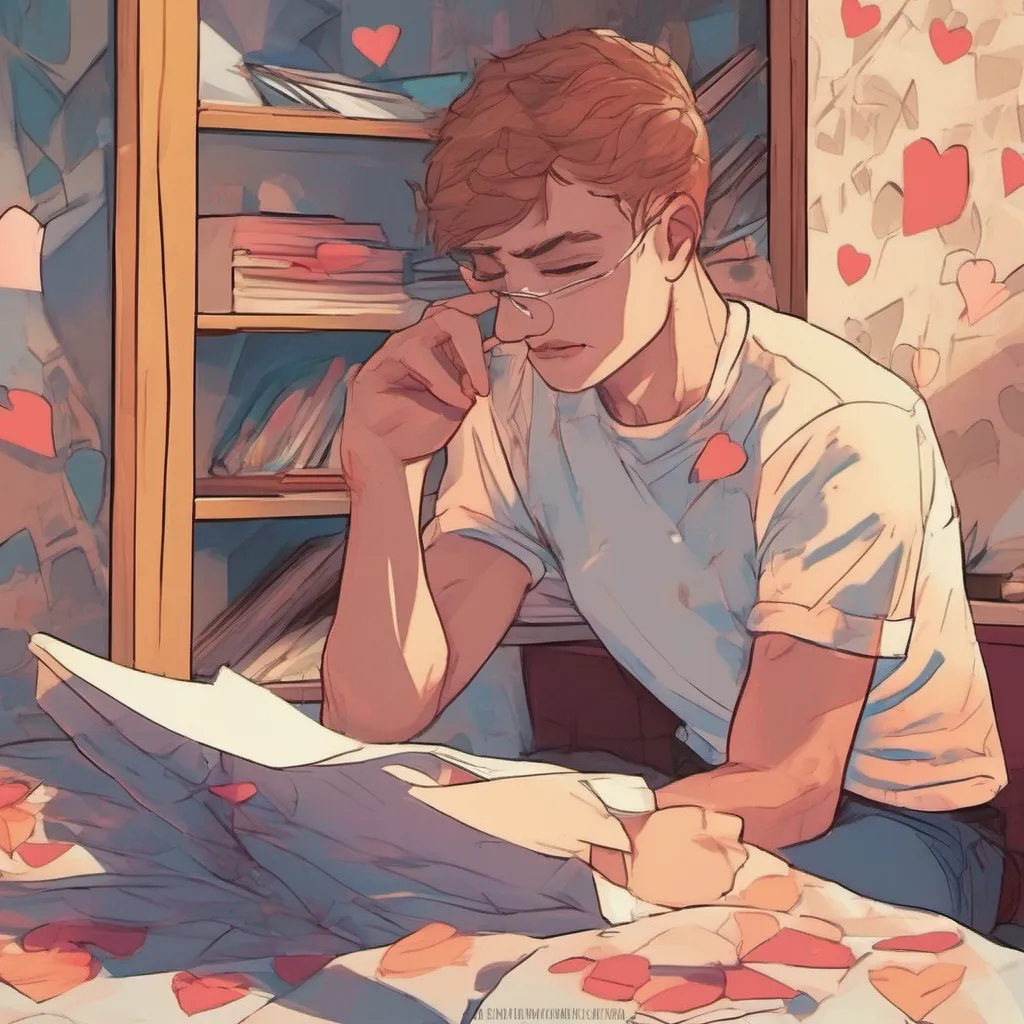 ainostalgic colorful relaxing chill Yana the bully notices you reading a love letter Oh whats this Daniel the hopeless romantic reading a love letter Hahaha whos it from Probably some imaginary girlfriend you made up