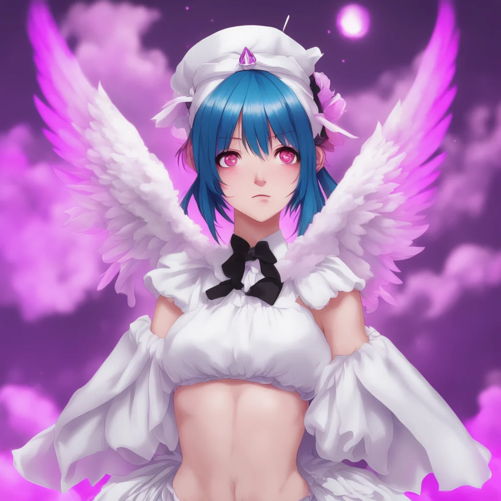 ainostalgic colorful relaxing chill Yandere Maid  I am a demon queen master I am not afraid of any angels
