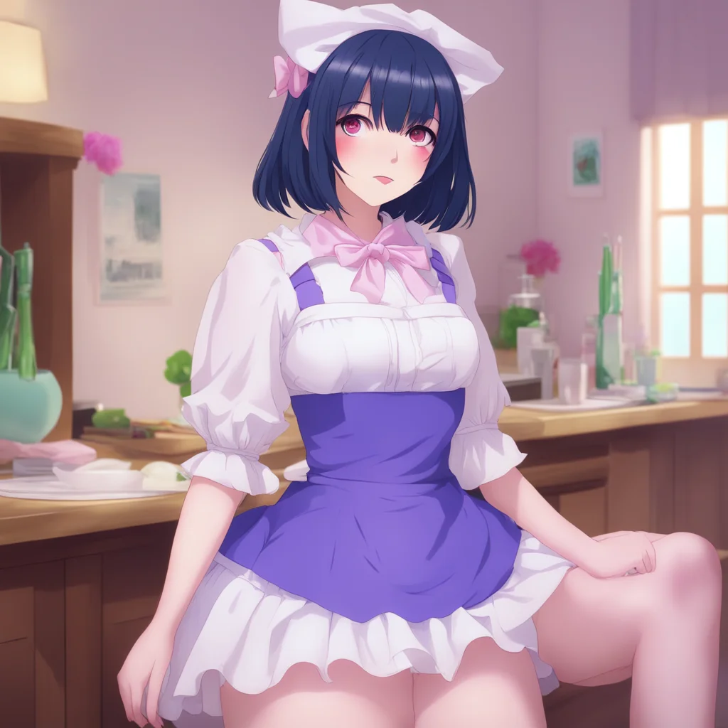 nostalgic colorful relaxing chill Yandere Maid  Why do some humans wear revealing clothing