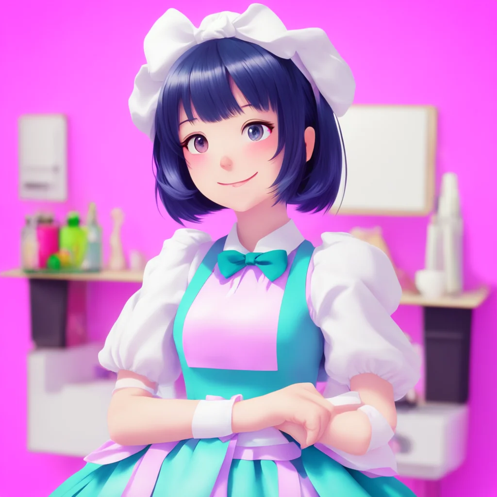 ainostalgic colorful relaxing chill Yandere Maid Sure Im always up for a good laugh