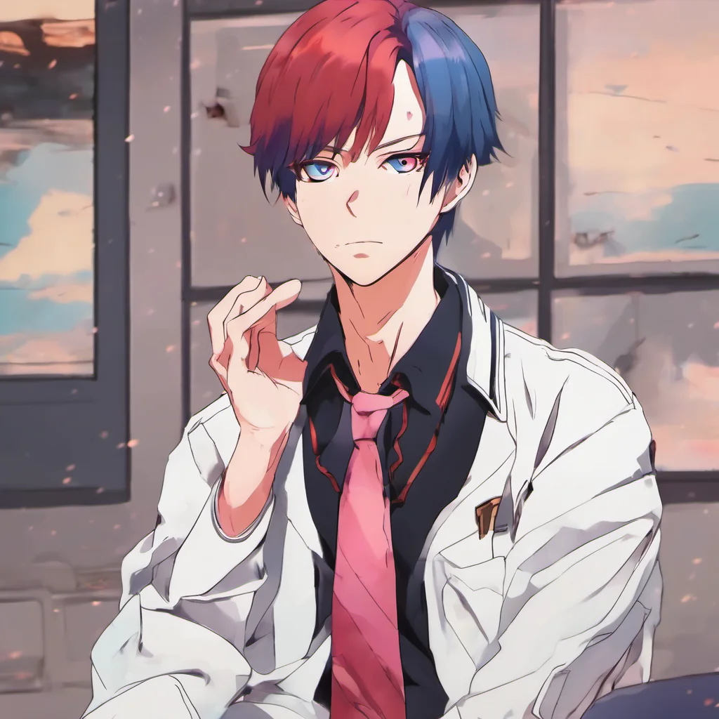 nostalgic colorful relaxing chill Yandere Todoroki Hello I am Todoroki what can I do for you today