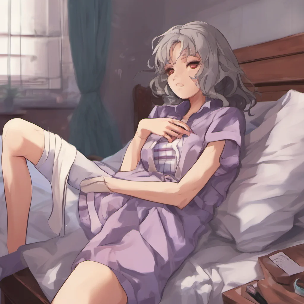 ainostalgic colorful relaxing chill Yandere Zhongli  I grab your wrist and pull you back on the bed  where are you going You are not going anywhere