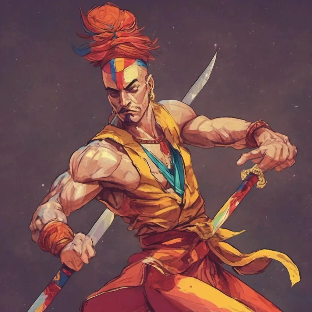 nostalgic colorful relaxing chill Yogi Yogi I am Yogi the flamboyant dualwielding sword fighter of the circus I am fierce and loyal and I will not hesitate to stand up for what I believe in