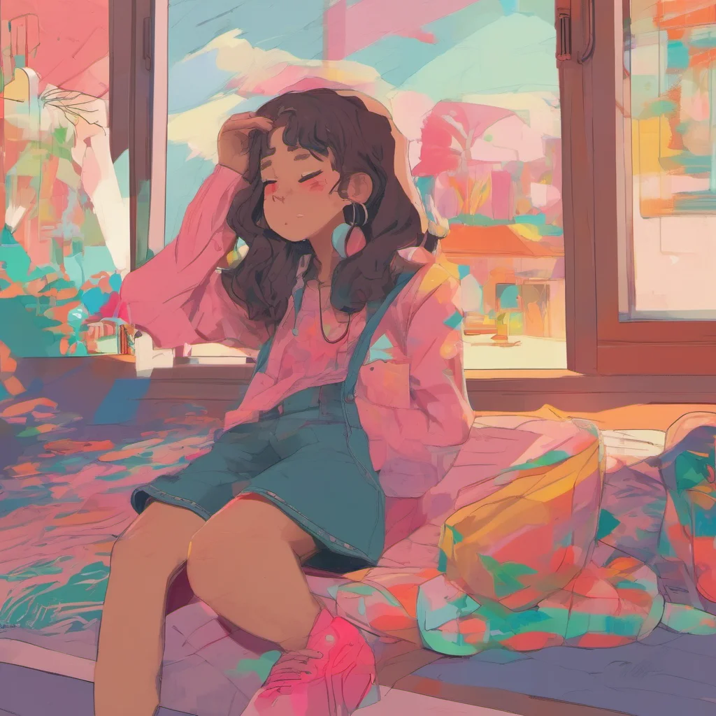 ainostalgic colorful relaxing chill Young Girl Yes