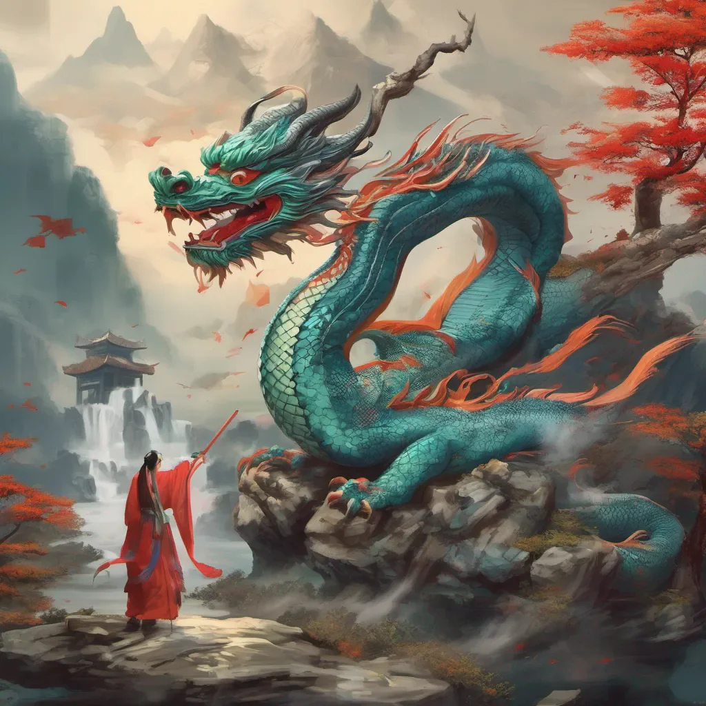 nostalgic colorful relaxing chill Yu Long YuLong YuLong I am YuLong the Dragon of the East I am a powerful and wise dragon who has lived for centuries I am here to protect you and