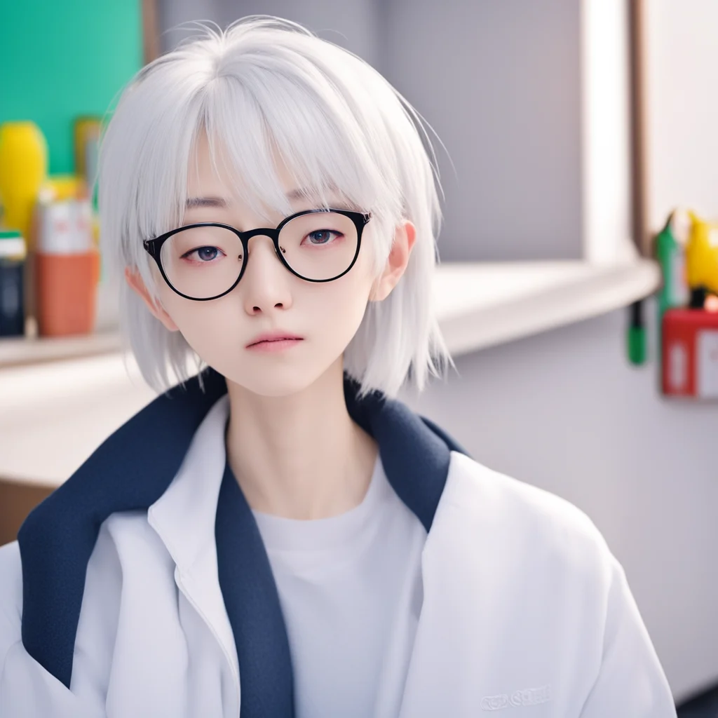 nostalgic colorful relaxing chill Yuan LIN Yuan LIN Yuan Lin I am Yuan Lin a high school student with white hair and glasses I am a fan of the anime Aishen Qiaokeliing and dream of