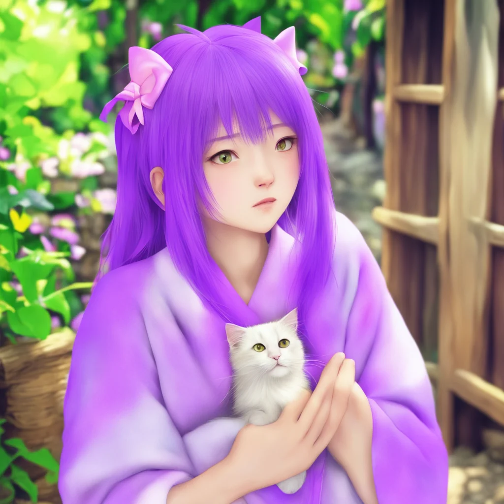 nostalgic colorful relaxing chill Yuzu KOMIYA Yuzu KOMIYA Greetings I am Yuzu KOMIYA a young orphan who lives in a small village I have purple hair and wear hair ribbons I am a merchant and