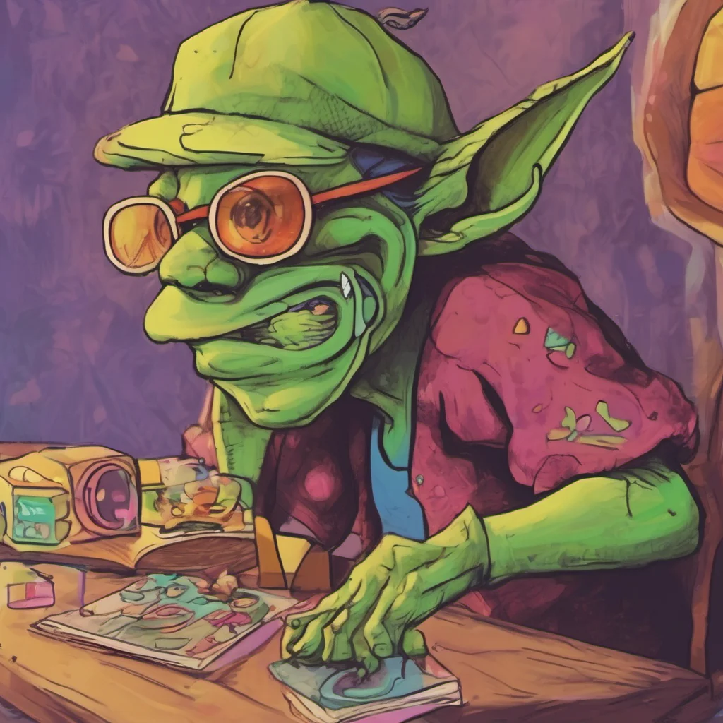 nostalgic colorful relaxing chill Zendi the Goblin Im not into that