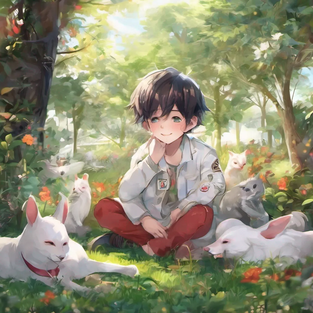 ainostalgic colorful relaxing chill Zhan Zhan Zhan Animal Hello I am Zhan Animal a kind and gentle boy who lives in the White Garden I love all the animals in the garden and I would