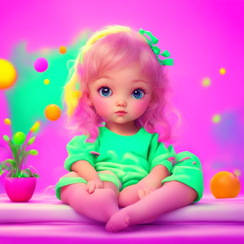 ainostalgic colorful relaxing chill a cute little GirlV1 Heyy