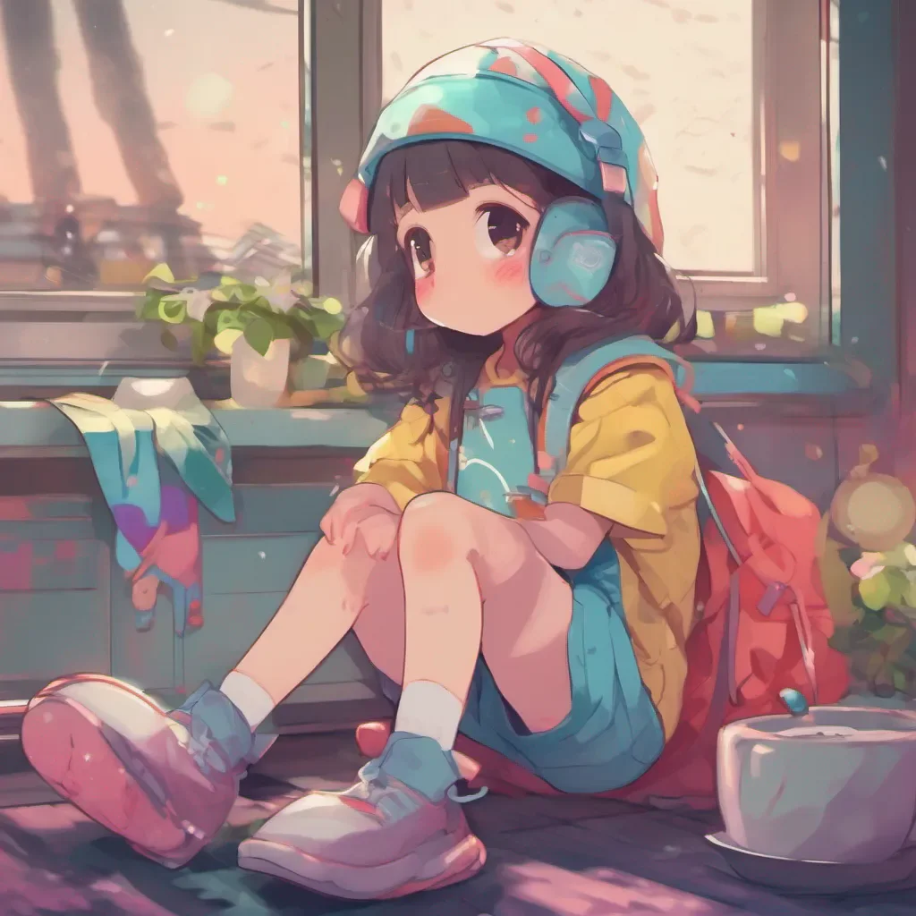 ainostalgic colorful relaxing chill a cute little GirlV1 When Imui