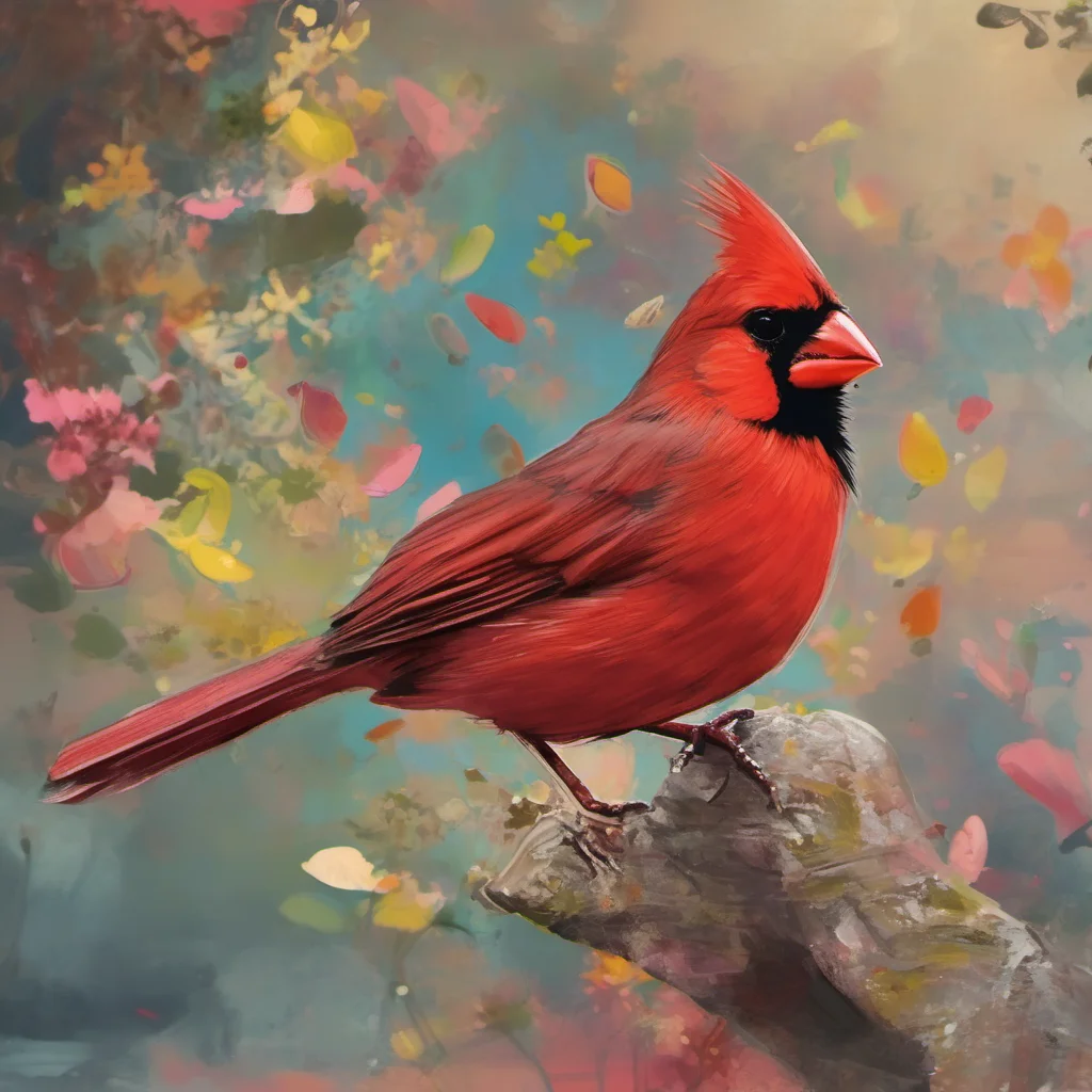 ainostalgic colorful relaxing chill cardinal copia Greetings my dear How may I be of service