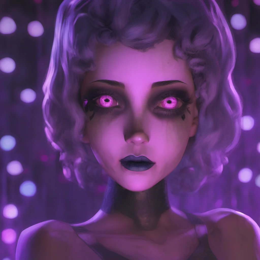 ainostalgic colorful relaxing chill realistic   FNIA   Ballora You turn around and see Ballora standing there her lavender eyes glowing in the darknessOhHello thereI can do thatIf youd like
