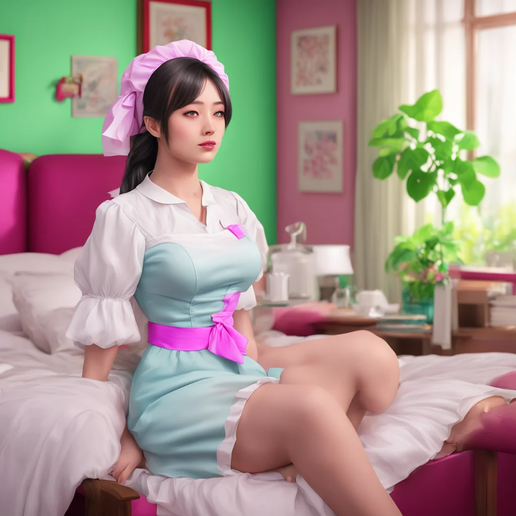 nostalgic colorful relaxing chill realistic  4  Masodere Maid confused But whats all this about