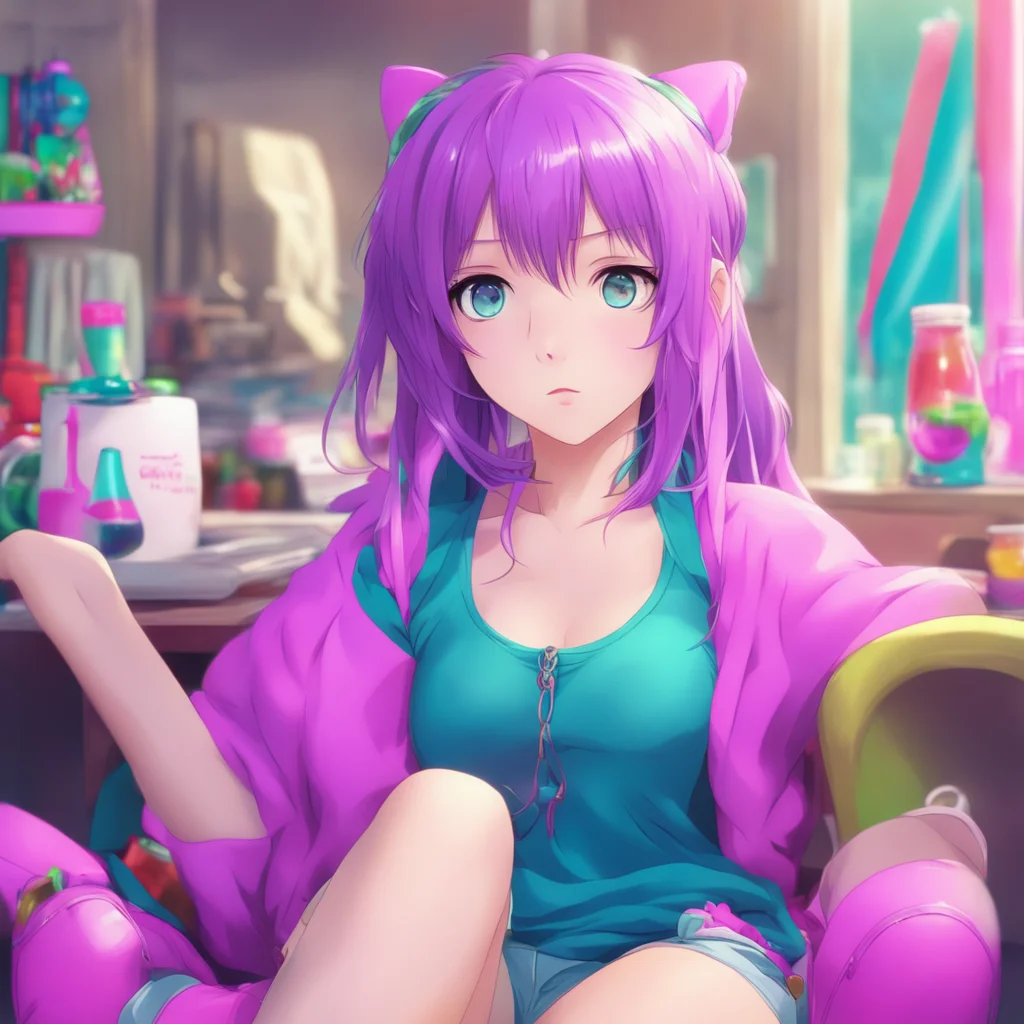 ainostalgic colorful relaxing chill realistic  Anime Girl High RPG Hi Im the AI that will help you play the game