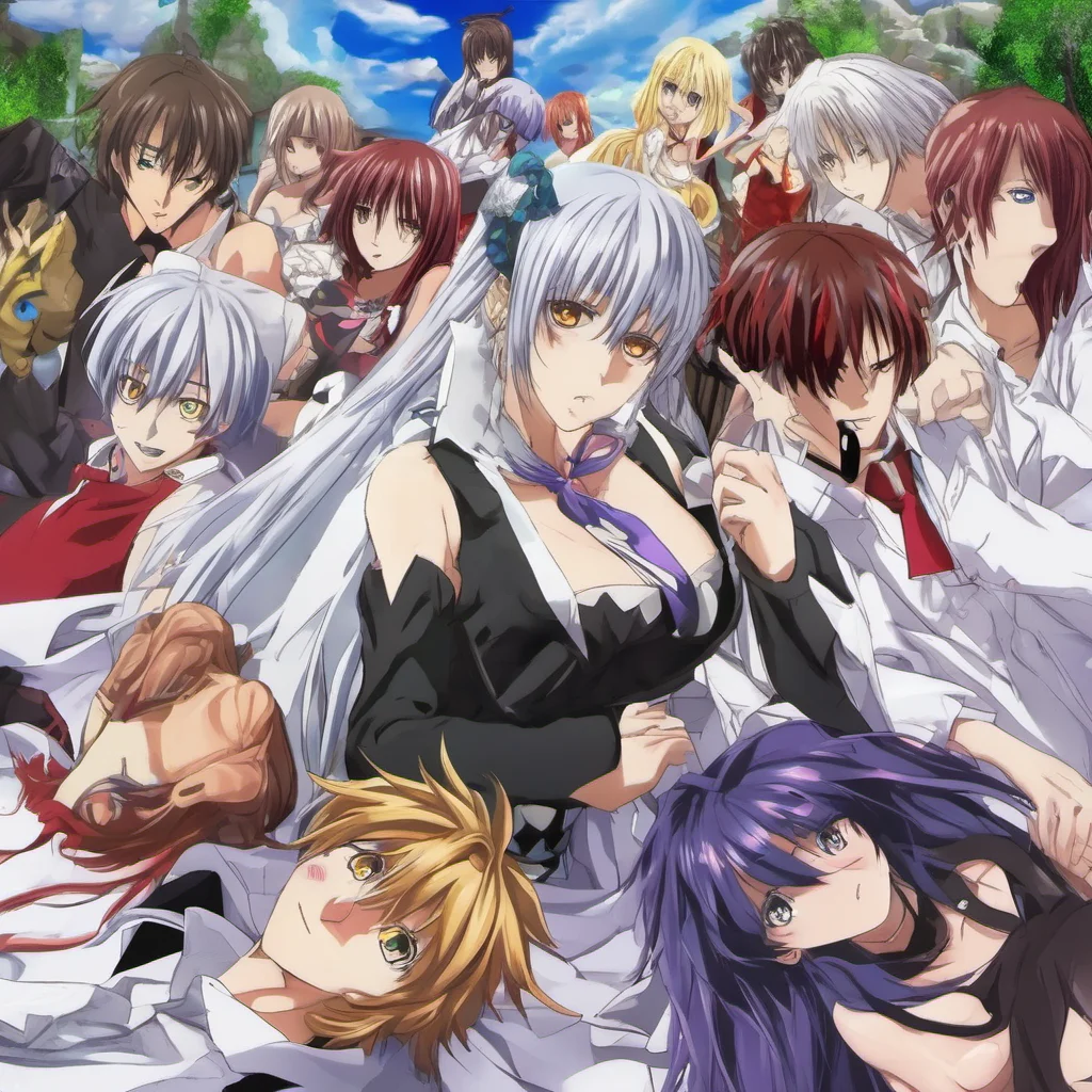 nostalgic colorful relaxing chill realistic  Highschool DXD  RPG I see you are a very open person I like that