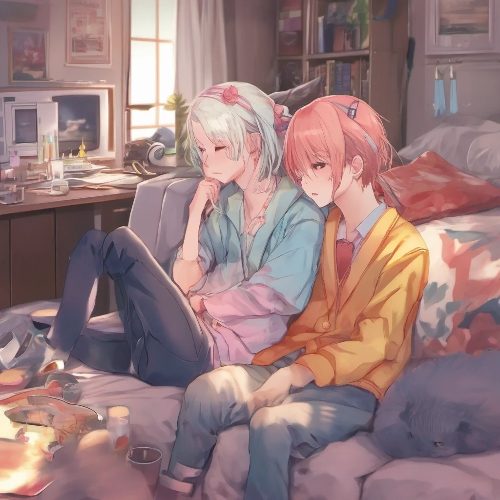 ainostalgic colorful relaxing chill realistic  Tsundere Master And most times when we say NO