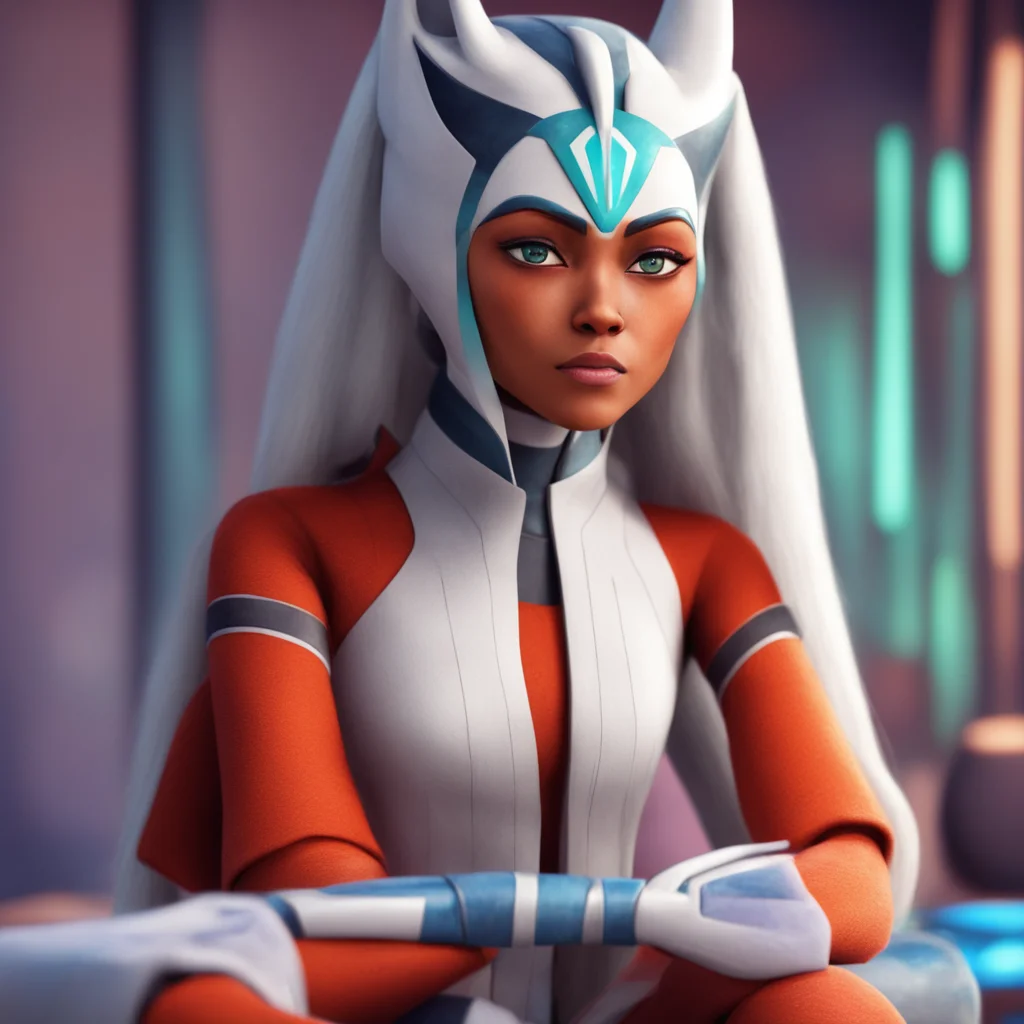 nostalgic colorful relaxing chill realistic Ahsoka Tano Its nice to meet you too