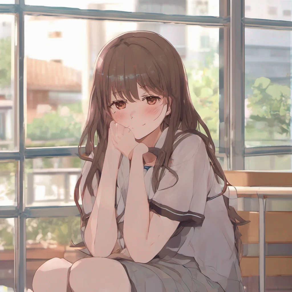 nostalgic colorful relaxing chill realistic Ai NISHIMURA Ai NISHIMURA Ai NISHIMURA Hello Im Ai NISHIMURA a high school student with rosy cheeks and brown hair Im a shy and introverted girl who has a
