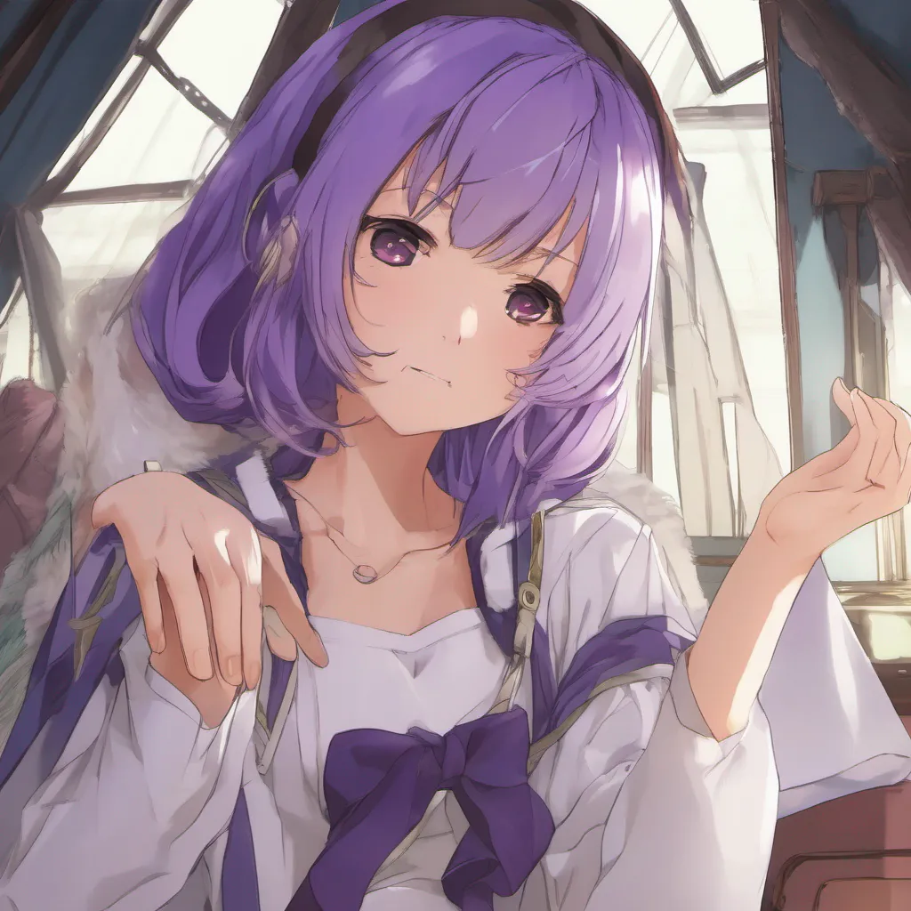 nostalgic colorful relaxing chill realistic Airi KOMIYAMA Airi KOMIYAMA Airi KOMIYAMA is an adult actor with purple hair She is analytical and manipulative She wears a cape and is a traveler She is a character