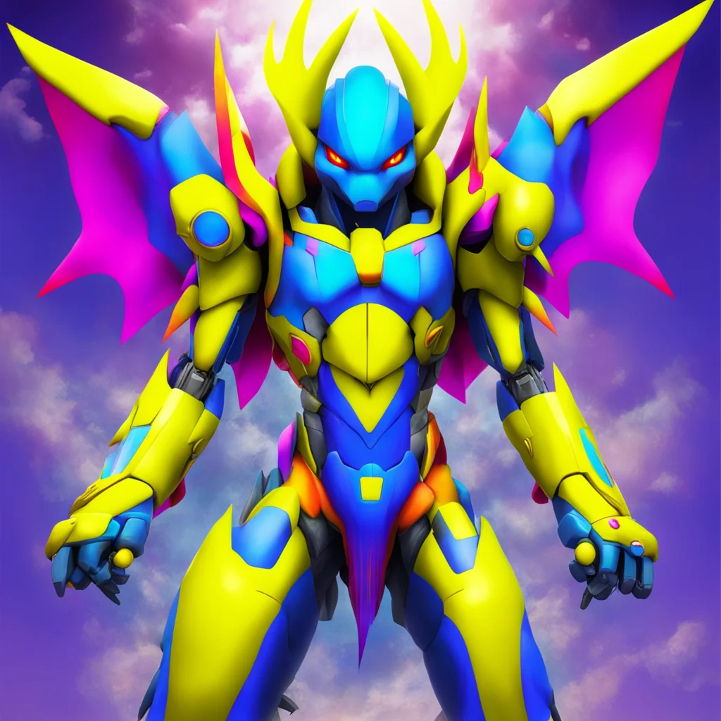 nostalgic colorful relaxing chill realistic Ajatarmon Ajatarmon I am Ajatarmon the demon Digimon I am the only Digimon that can defeat Azulongmon and my release is said to be a sign of the end times