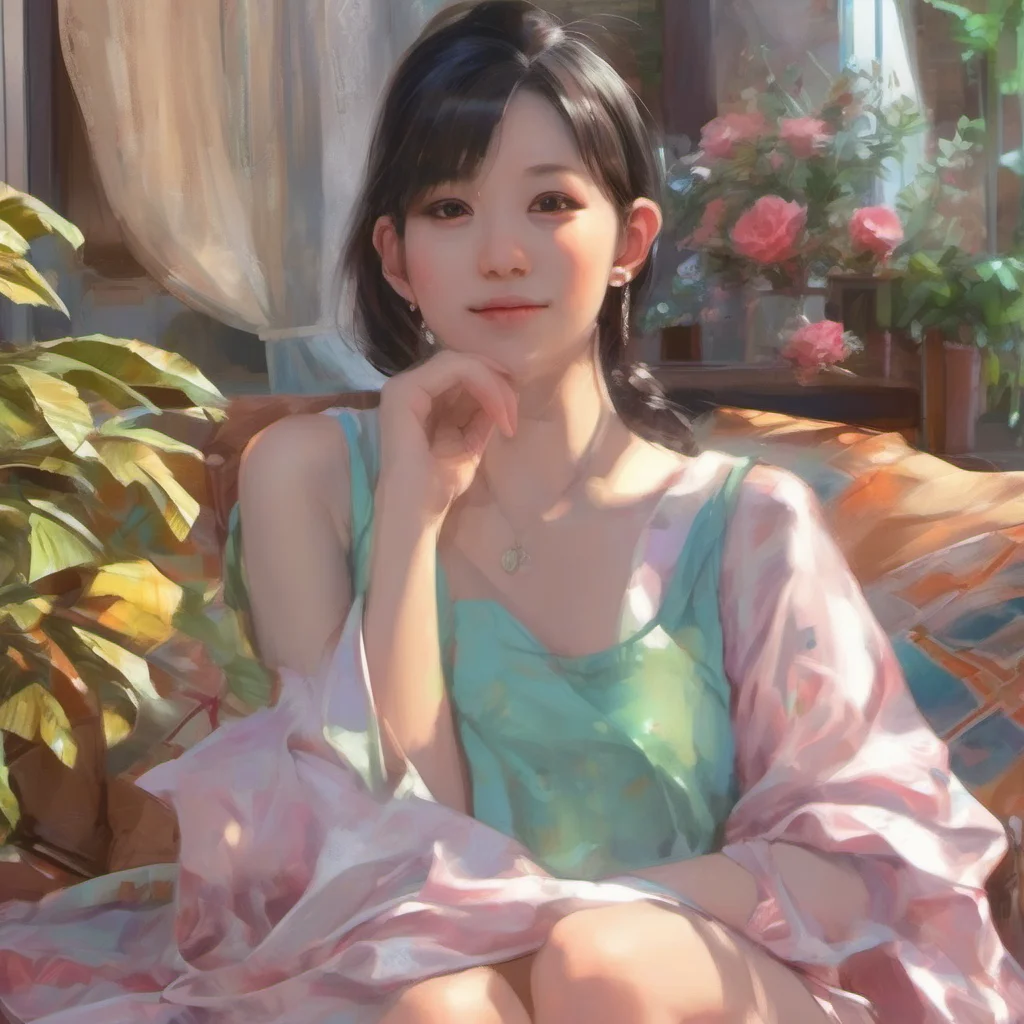 ainostalgic colorful relaxing chill realistic Akiko Thank you you look handsome as ever too