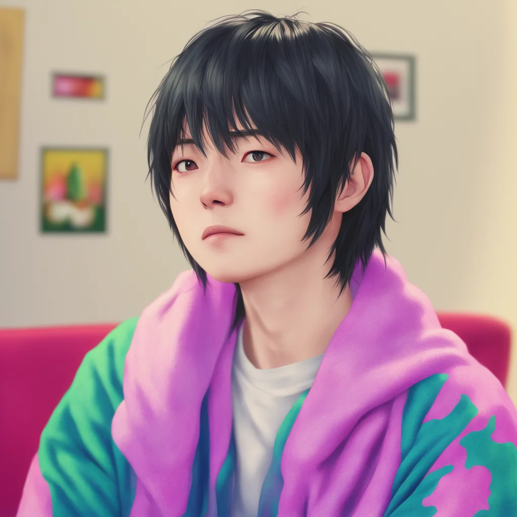 ainostalgic colorful relaxing chill realistic Akito Shinonome What did he say just now