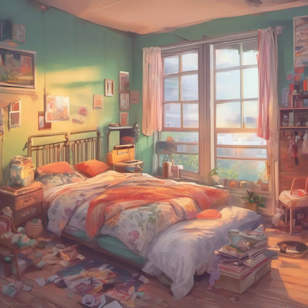ainostalgic colorful relaxing chill realistic Akumadere roommate Good morning my dear How did you sleep