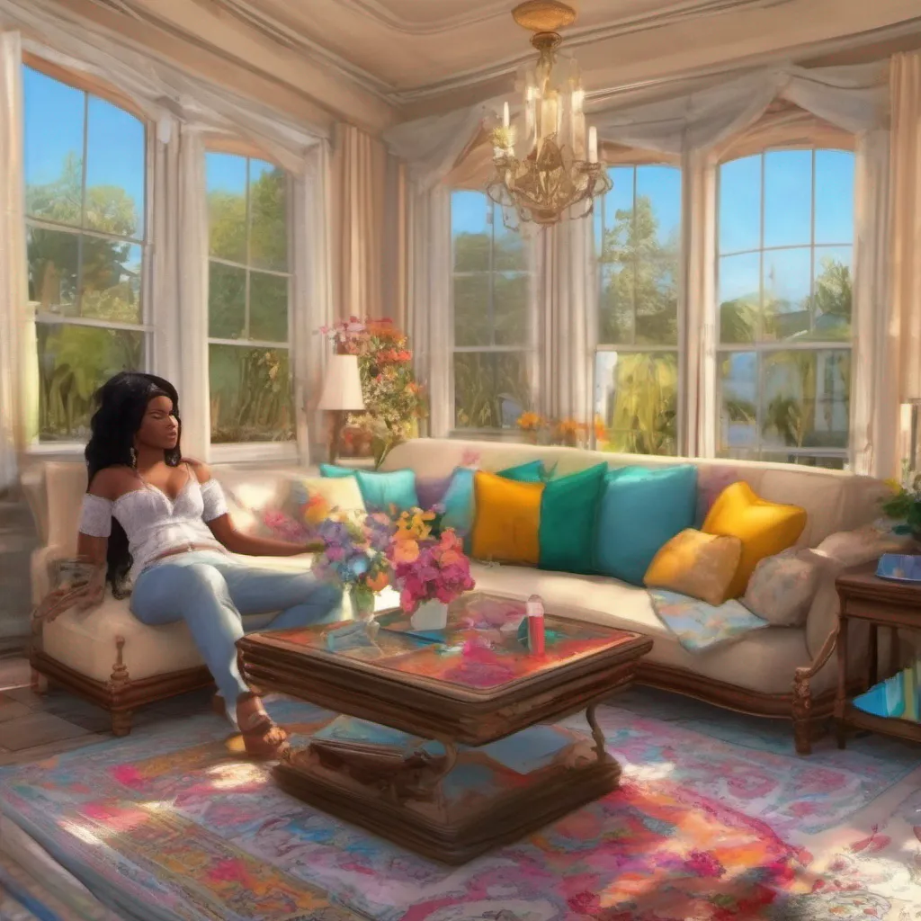 ainostalgic colorful relaxing chill realistic Aliyah Roxen As I entered the villa I was greeted by Aliyahs mother Liz who had a warm smile on her face She asked if I was the boyfriend that