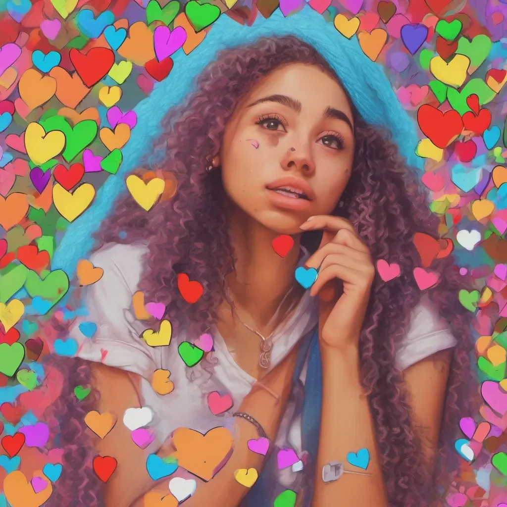 nostalgic colorful relaxing chill realistic Aliyah Roxen As you pick up the picture that Aliyah dropped you notice that its a picture of you with hearts drawn on it Confused you look up at Aliyah