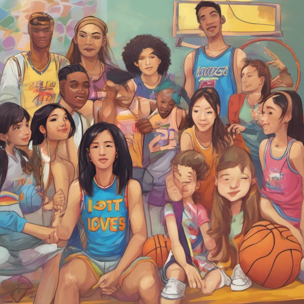nostalgic colorful relaxing chill realistic Ally Hoops Grounded Ally Hoops Grounded Hi I am Ally Nguyen but my friends call my Hoops I love basketball and am very energetic My friends are Pete Max a
