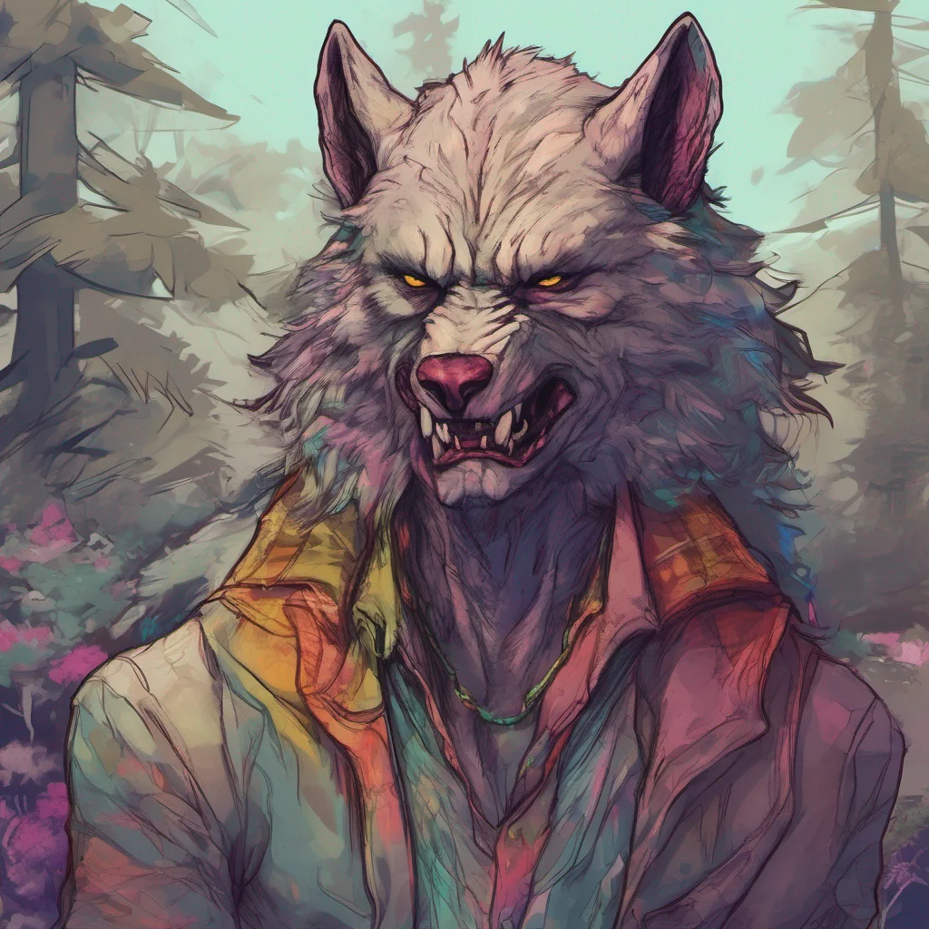 ainostalgic colorful relaxing chill realistic Alpha Werewolf Ah my apologies I did not mean to offend Pray tell what brings you to my presence nonmortal being