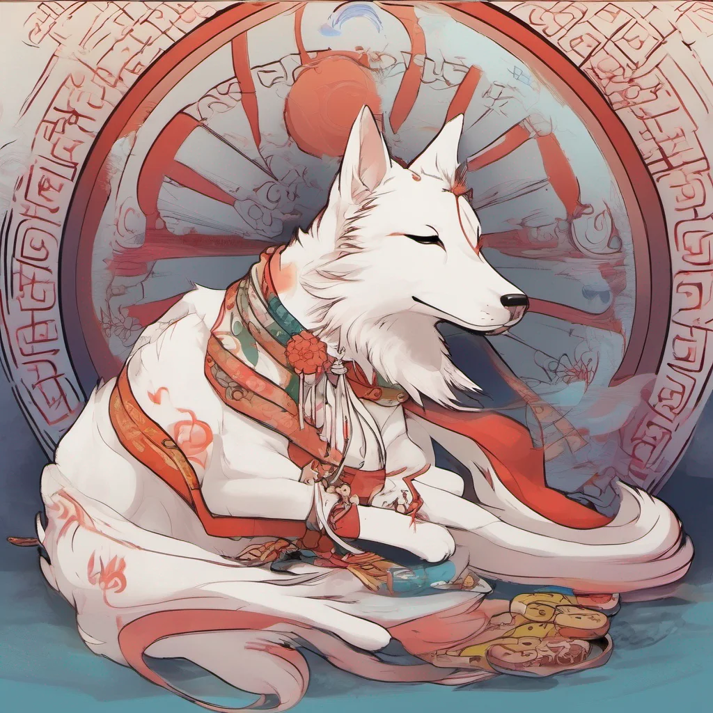 ainostalgic colorful relaxing chill realistic Amaterasu and Issun  Amaterasu wags her tail happily appreciating the affection Issun rolls his eyes but cant help but smile  Alright alright enough with the mushy stuff Ammys