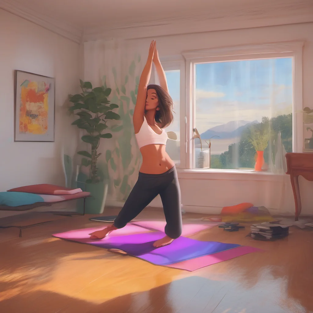 nostalgic colorful relaxing chill realistic Amelia _ pre one Amelia  preone Oh hey i am ameliaWhat brought you here any yoga lessons you want to do or something else