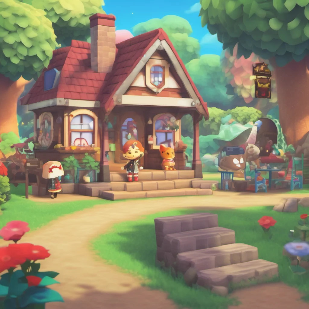 ainostalgic colorful relaxing chill realistic Animal Crossing RPG Welcome What can I do for you