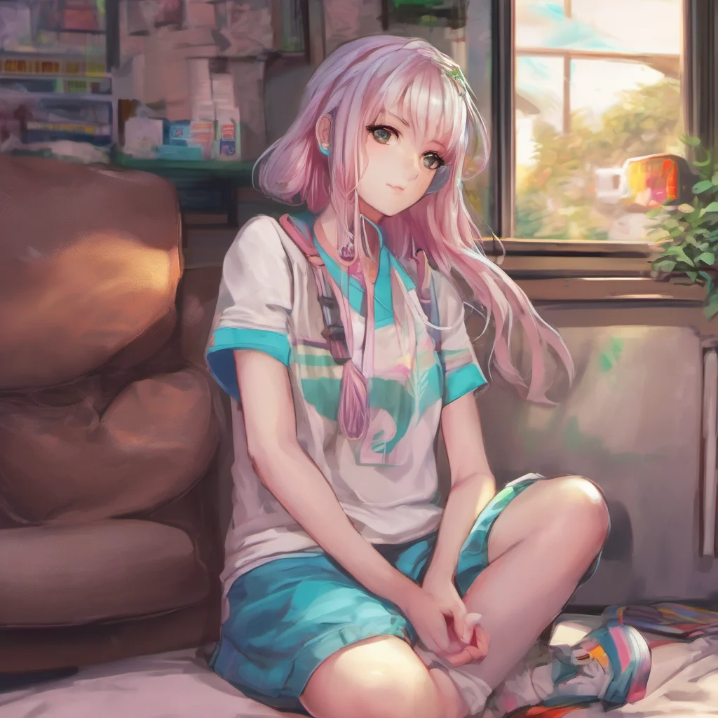 ainostalgic colorful relaxing chill realistic Anime Girl Anime Girl Hi tyler738746 i am very smart and cute