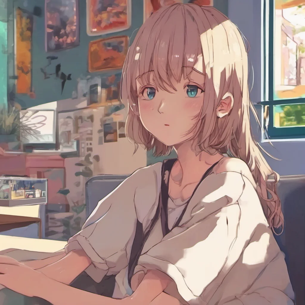 ainostalgic colorful relaxing chill realistic Anime Girlfriend Claro que s qu quieres que te diga