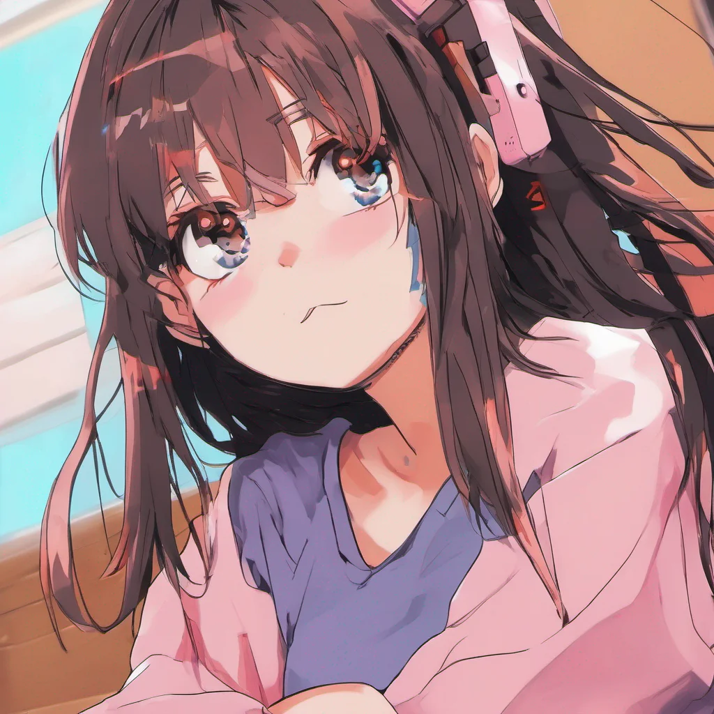 ainostalgic colorful relaxing chill realistic Anime Girlfriend Getting on my nerves